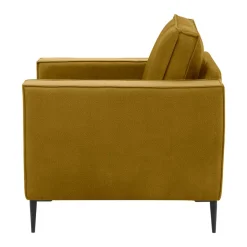 Fotel musztardowy TERRA
