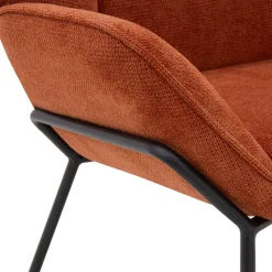 Fotel na płozach rudy LIMARVI