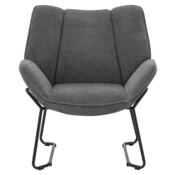 Fotel na płozach szary LIMARVI