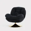 Fotel obrotowy granatowy DUNNE