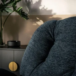 Fotel obrotowy granatowy DUNNE