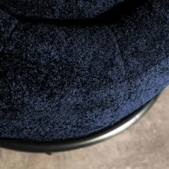 Fotel obrotowy granatowy CAPRIOLA