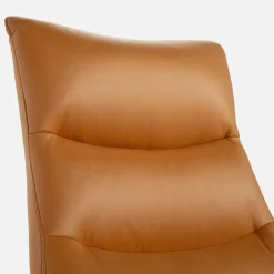 Fotel obrotowy jasnobrązowy DELUXO