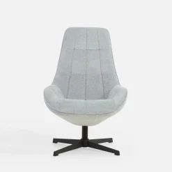 Fotel obrotowy jasnoszary DAZZLEN