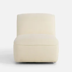Fotel obrotowy kremowy RAQUILLA