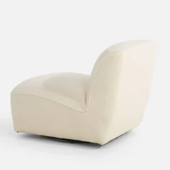 Fotel obrotowy kremowy RAQUILLA