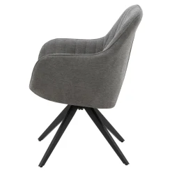 Fotel obrotowy szary LAIKA