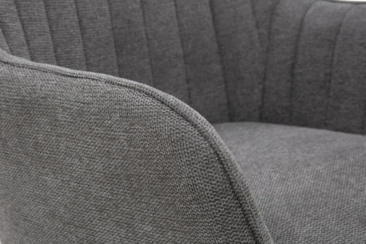 Fotel obrotowy szary LAIKA