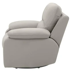Fotel obrotowy z funkcją relaks jasny beż OPUS