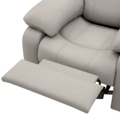 Fotel obrotowy z funkcją relaks jasny beż OPUS