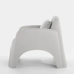 Fotel ogrodowy jasnoszary ULVI