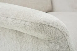 Fotel uszak z funkcją relaks kremowy BEO