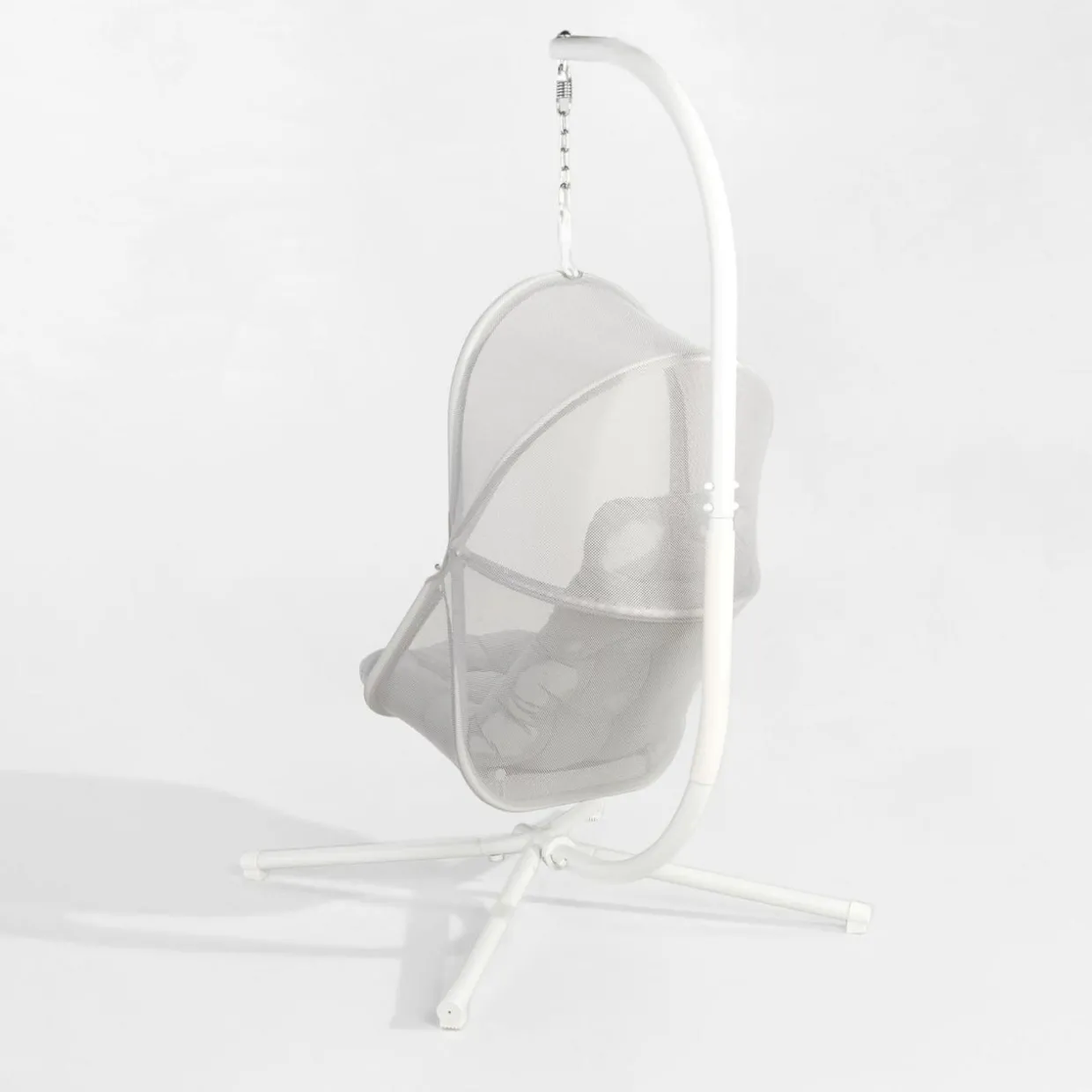 Fotel wiszący JEFFIS II szary