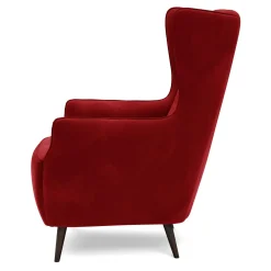 Fotel wypoczynkowy BOSTO czerwony