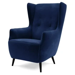 Fotel wypoczynkowy BOSTO niebieski