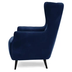 Fotel wypoczynkowy BOSTO niebieski