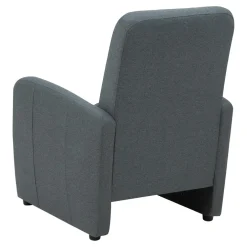 Fotel wypoczynkowy ciemnoszary IMOLA