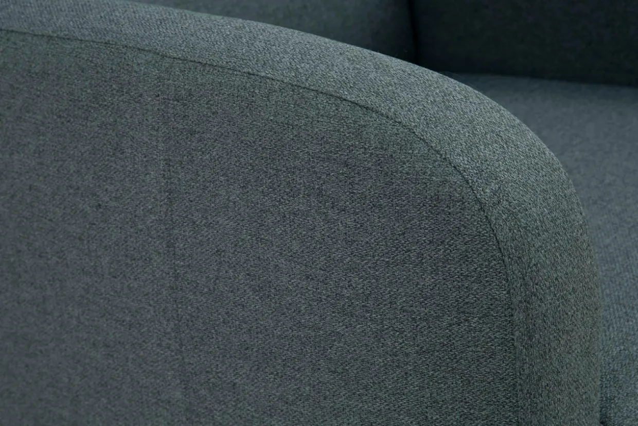 Fotel wypoczynkowy ciemnoszary IMOLA