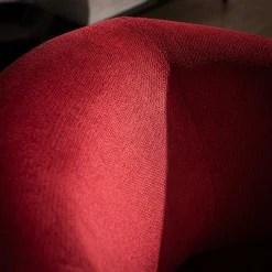 Fotel wypoczynkowy czerwony LEQREN