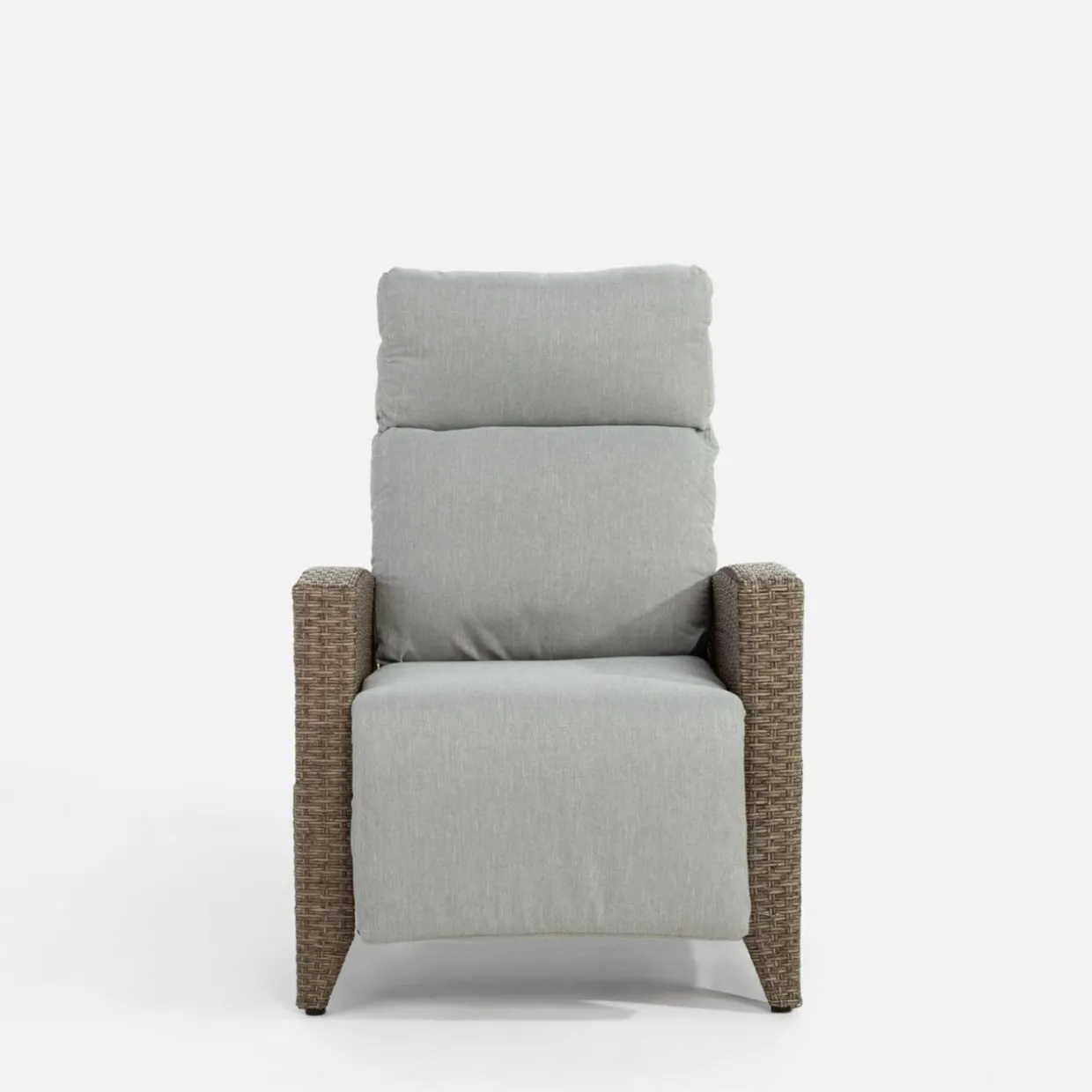 Fotel wypoczynkowy do ogrodu SOTTO brązowy