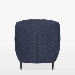 Fotel wypoczynkowy granatowy BOLIVA