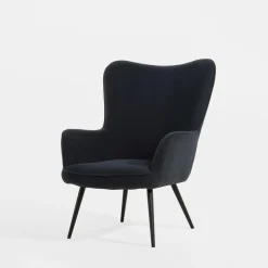 Fotel wypoczynkowy granatowy JAZAN