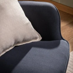 Fotel wypoczynkowy granatowy JAZAN