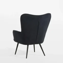 Fotel wypoczynkowy granatowy JAZAN