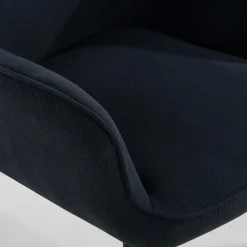 Fotel wypoczynkowy granatowy JAZAN