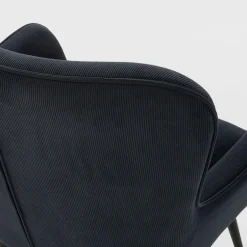 Fotel wypoczynkowy granatowy JAZAN