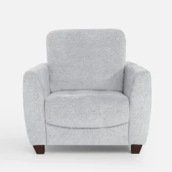 Fotel wypoczynkowy jasnoszary TIVOLI