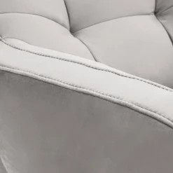 Fotel wypoczynkowy jasnoszary SCANDI