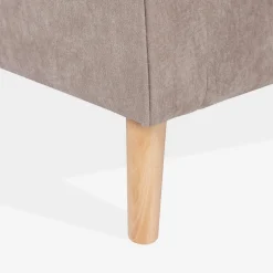 Fotel wypoczynkowy jasnoszary LINCOLN