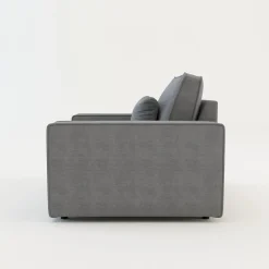 Fotel wypoczynkowy jasnoszary MARKOS