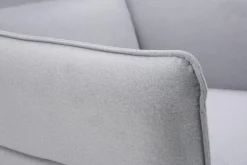 Fotel wypoczynkowy jasnoszary COSIMO