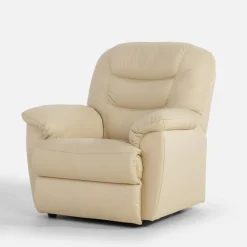 Fotel wypoczynkowy, kremowy CARMEL