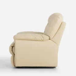 Fotel wypoczynkowy, kremowy CARMEL