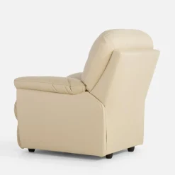 Fotel wypoczynkowy, kremowy CARMEL