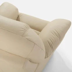 Fotel wypoczynkowy, kremowy CARMEL