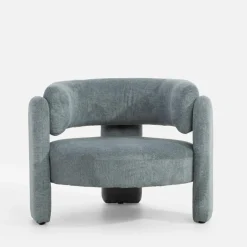 Fotel wypoczynkowy MAFELE szaroniebieski