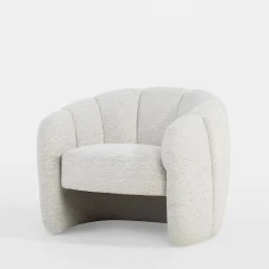 Fotel wypoczynkowy MANUL jasnoszary