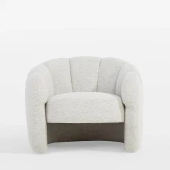 Fotel wypoczynkowy MANUL jasnoszary