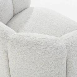 Fotel wypoczynkowy MANUL jasnoszary