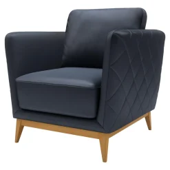 Fotel wypoczynkowy PRINCE ze skóry naturalnej