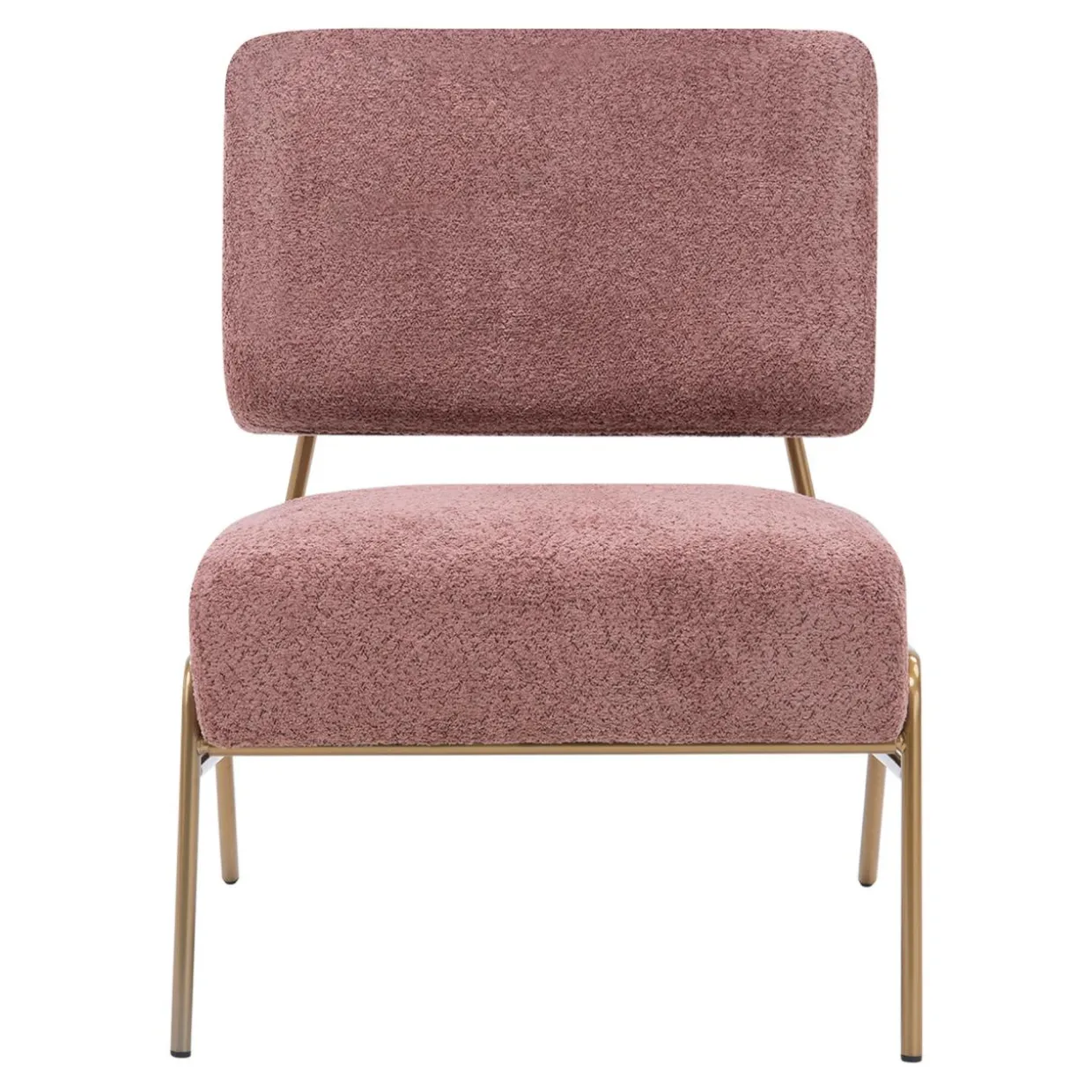 Fotel wypoczynkowy różowy MANCIA