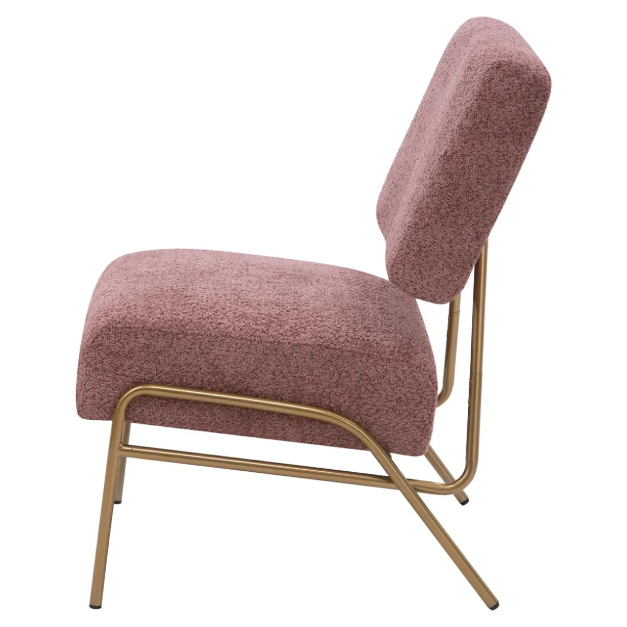 Fotel wypoczynkowy różowy MANCIA