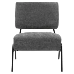 Fotel wypoczynkowy szary MANCIA