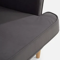 Fotel wypoczynkowy uszak szary LUCEK