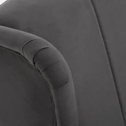 Fotel wypoczynkowy uszak szary LUCEK