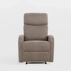 Fotel wypoczynkowy z funkcją relaks KANO jasnobrązowy